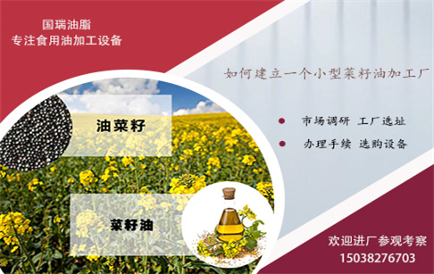 小型菜籽油加工廠(chǎng)